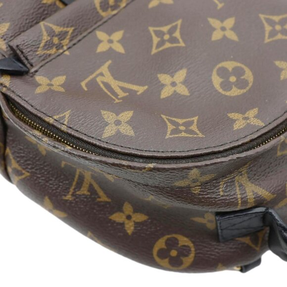 Louis Vuitton Palm Spring Mini Monogram Canvas Backpack Brown - Picture 8 of 15